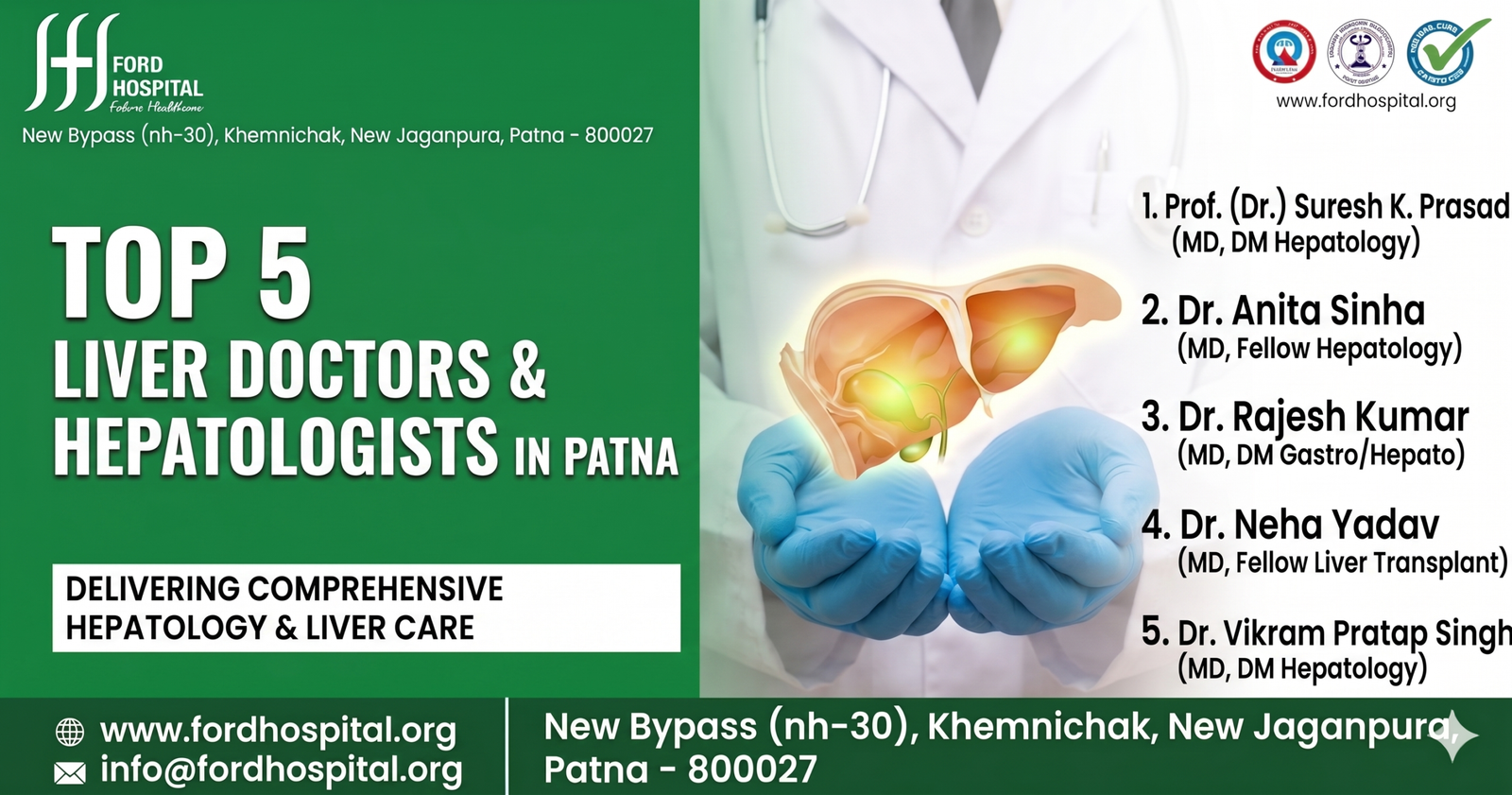 Top 5 Liver doctors in Patna